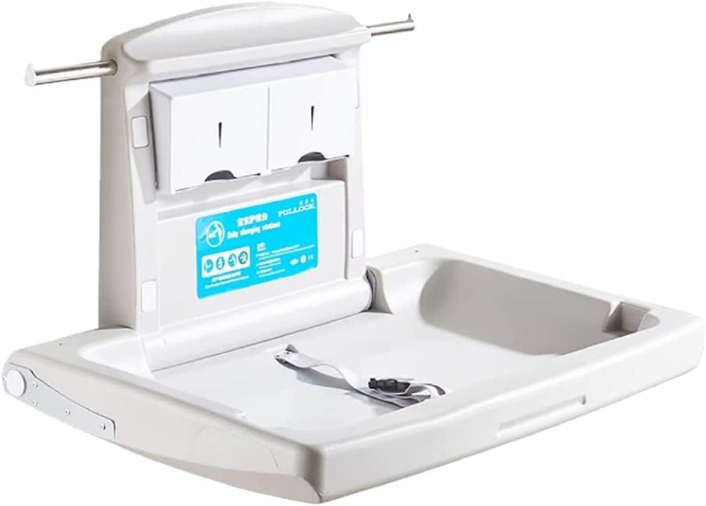 Amazon.co.jp: LUQIYA おむつ台 壁掛け おむつ交換台 オムツ交換