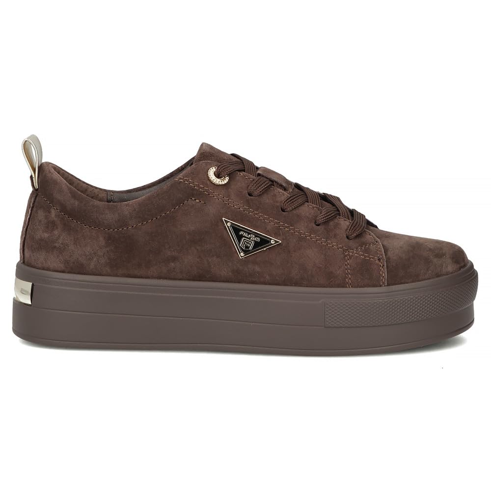 FILIPPO Plateau Sneaker Damen Leder - Schuhe Damen - Halbschuhe | Leicht, bequem, Echtleder, für den Alltag