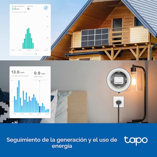 Miniatura 6 de Tapo S110E - Módulo interruptor inteligente Wi-Fi + Bluetooth, contact seco/húmedo, monitor de energía, compatible con Matter, Alexa, Google Home y Apple Home