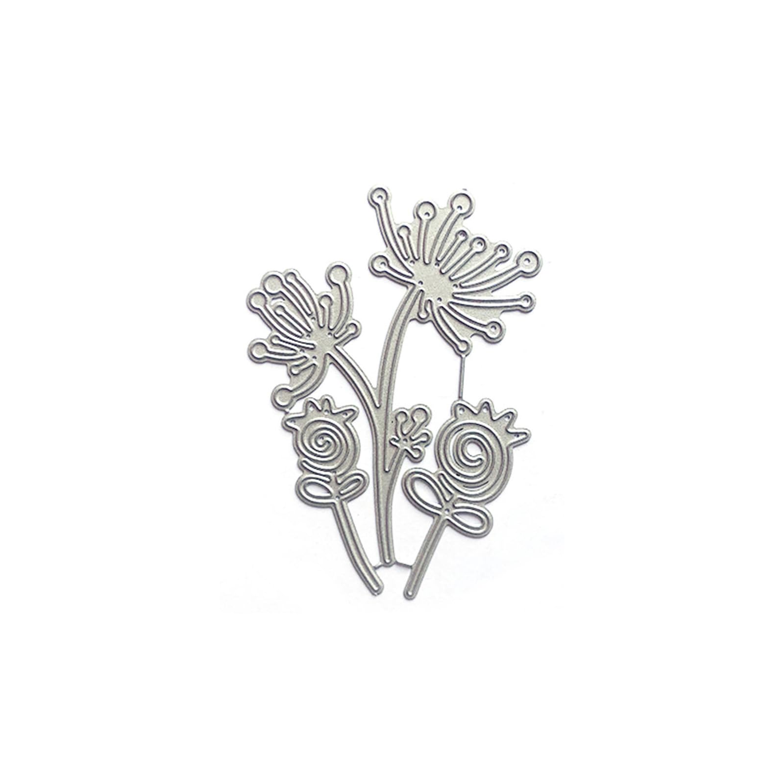 Elnwnnkc Metal Die Cuts Flower Embossing Stencil Cutting Dies for Card Making Scrapbooking Paper Craft Template Card Embossing Templates