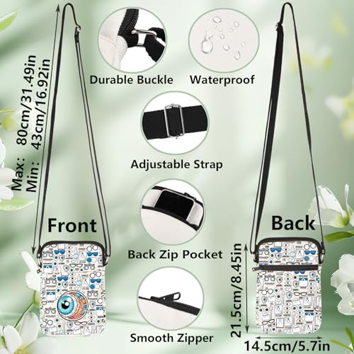 WZMPA Optometry Optician Crossbody Bag Eye Doctor Gift Optometrist Shoulder Bag Optometry Merchandise2