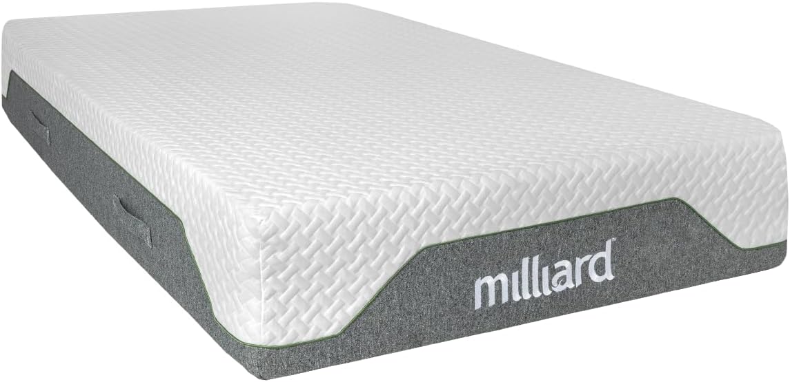 Milliard 10-inch Memory Foam Full Size Mattress