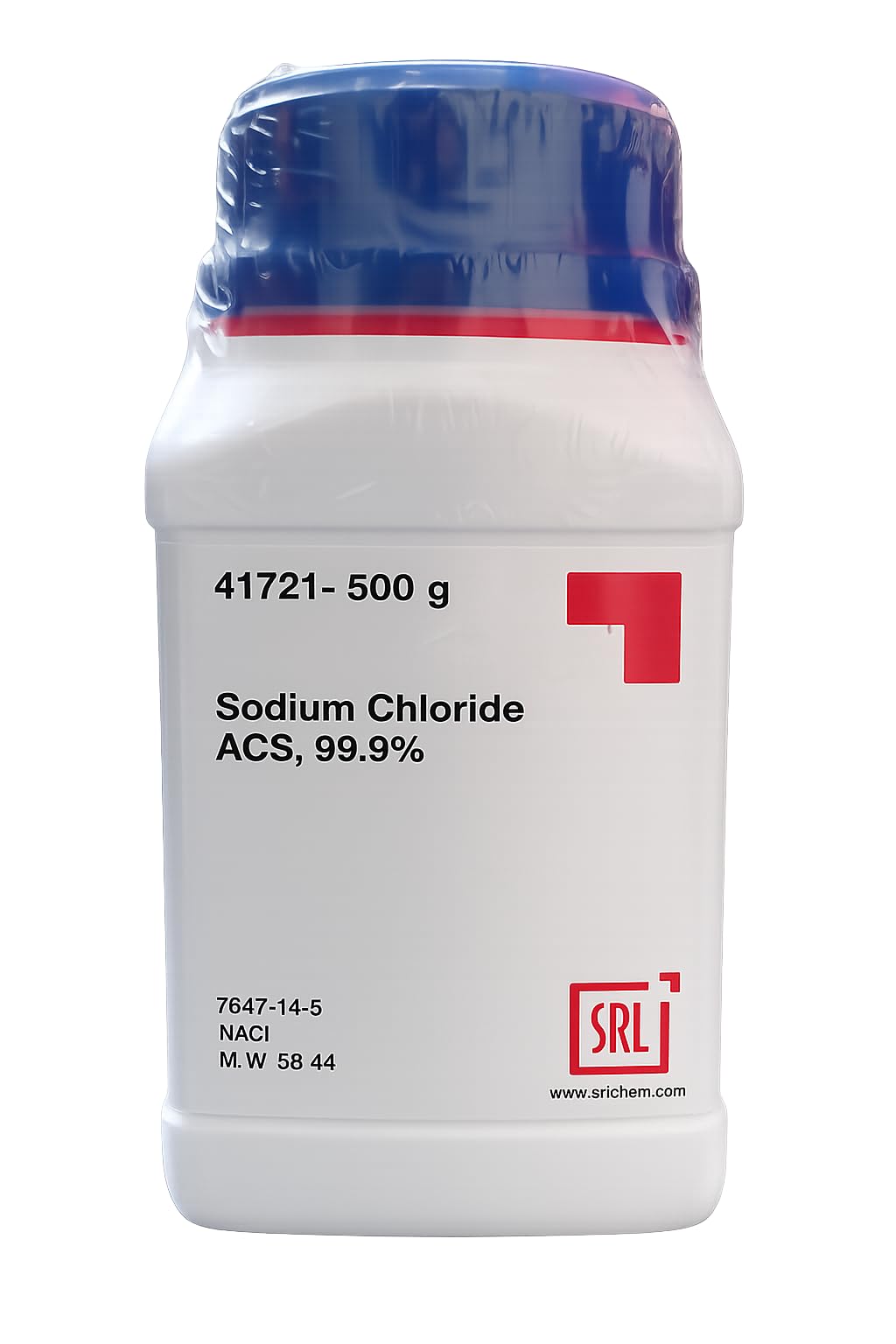 SRL Sodium Chloride ACS 99.9% purity, NaCl, 500g, Pack of 1 Shelf life 5 years Only for Laboratory use-image-21