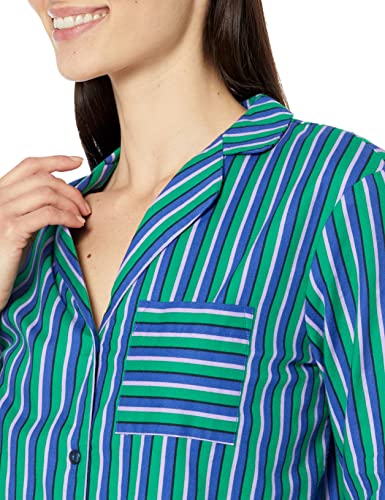 Image of Amazon Essentials Women's Woven Flannel Notch Collar Nightgown (Available in Plus Size)
