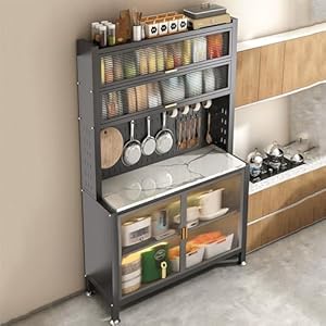 Generisch Generic Mikrowellen-Aufbewahrungsständer 100 cm