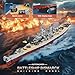 NUTCRACKER Battleship Bismarck Building Set for Adult, Large MOC Military World Missouri Battle Ship Model, Display Battleship Toy Building Set, Christmas Birthday Gift for Men Teens Boy (2228 Pieces)