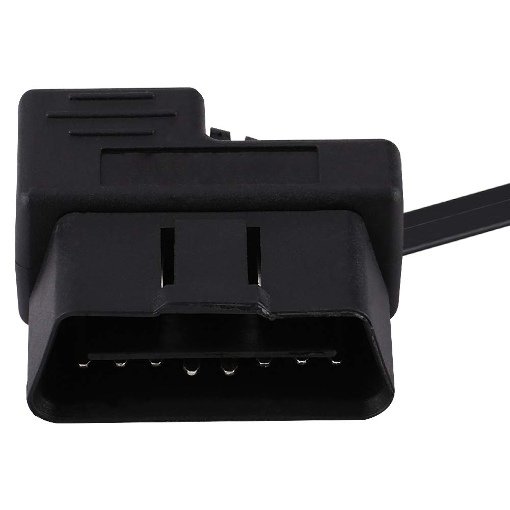 DEWIN Kabel OBD2 USB, 180 cm Auto OBD-II OBD2 EOBD 16-stykowy przedłużacz diagnostyczny do mini kabla USB