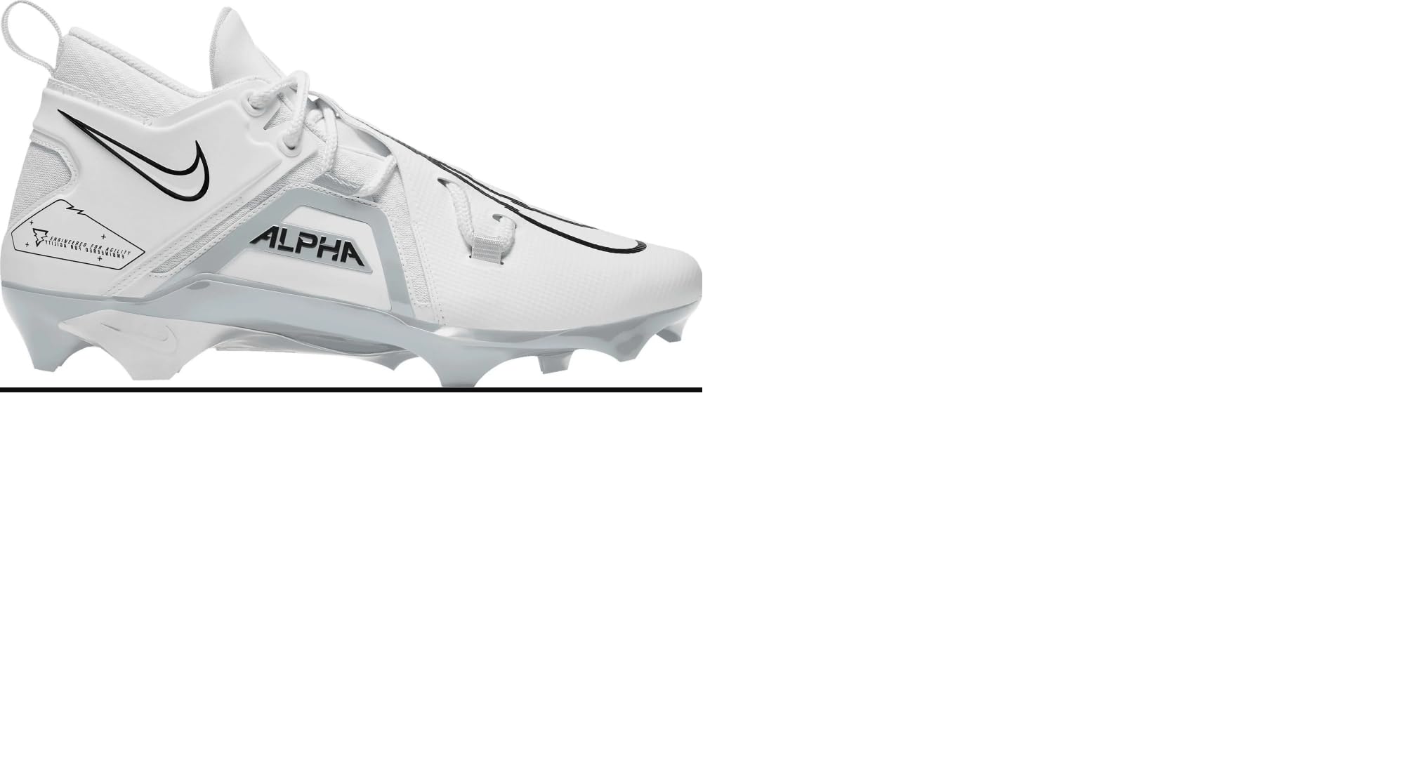 Nike Alpha Menace Pro 3 White/Black Game Royal Sz10.5