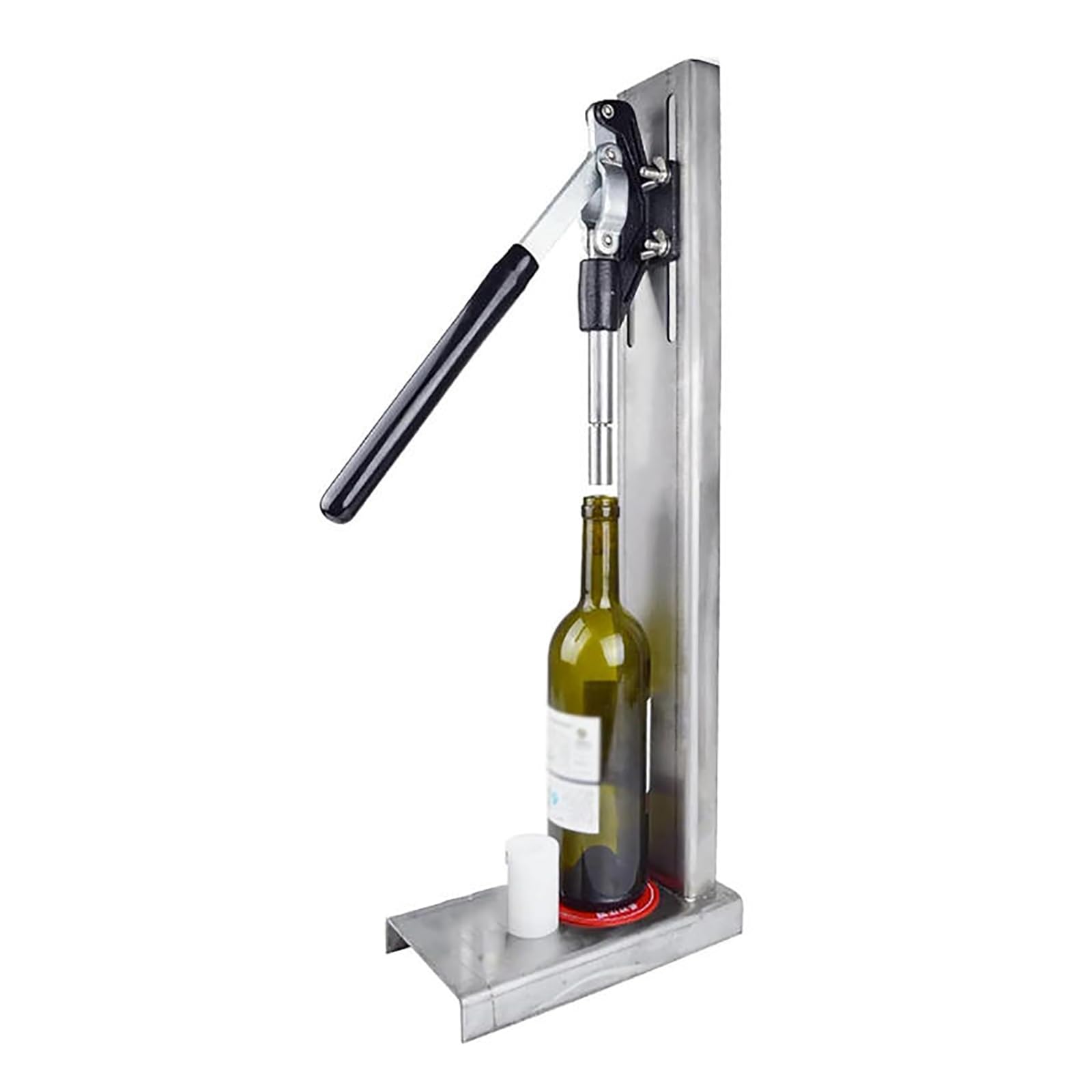 Máquina taponadora manual para botellas, prensado de corcho de alta velocidad hasta 300 botellas por hora, ideal para sellado de botellas de vino y elaboración casera