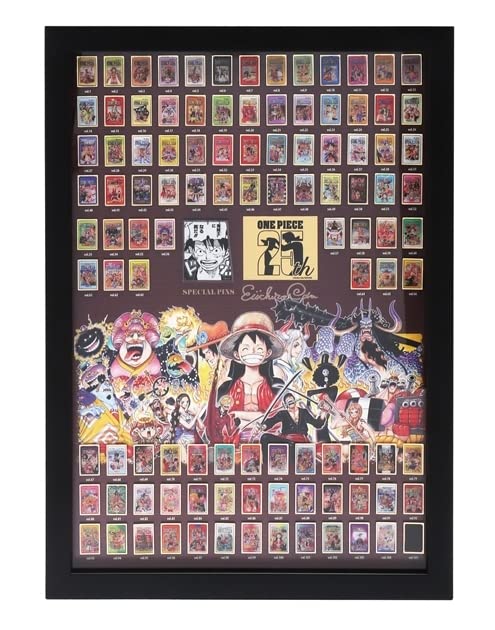 Amazon.co.jp: ONE PIECE ワンピース 連載25周年記念 額装ピンズセット 