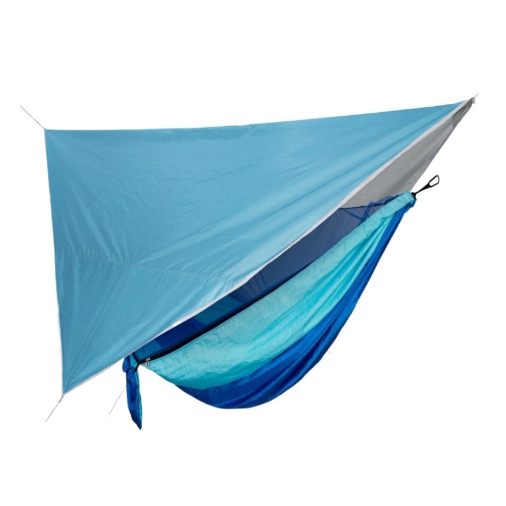 Hamaca de Nailon con mosquitera y Dosel Impermeable