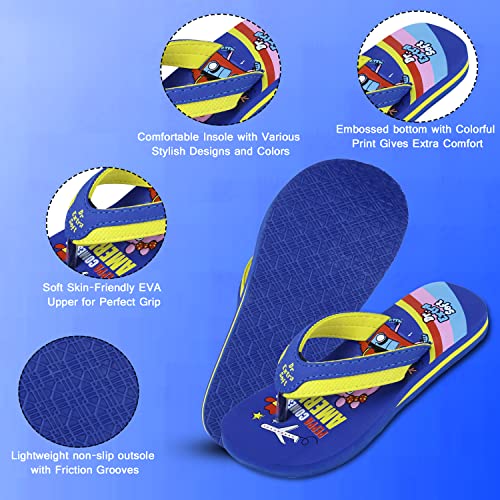 Image of DOCTOR EXTRA SOFT Unisex-Child Kids Flip-Flop Soft Comfortable Indoor & Outdoor Slippers Stylish Non-Slip Slide Home Casual Cool Cartoon Cute House Chappals For Boys /Girls