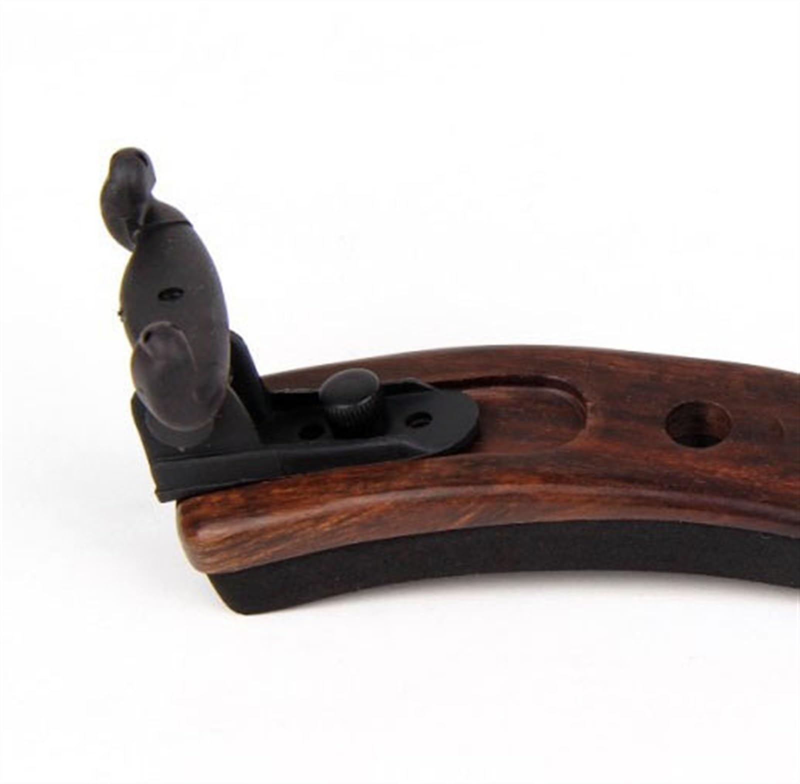 Hombrera para violín Almohadilla Para El Hombro De Violín De Palisandro Reposabrazos Cómoda Ajustable 4/4+3/4 Universal Apto Para Principiantes