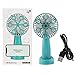 TOYANDONA Bąbelkowy wentylator elektryczny bańki zabawka ręczna dla dzieci bańka chłodzenie wachlarz ręczny lato dzieci osobisty wachlarz zabawka z uchwytem na telefon komórkowy funkcja zielony