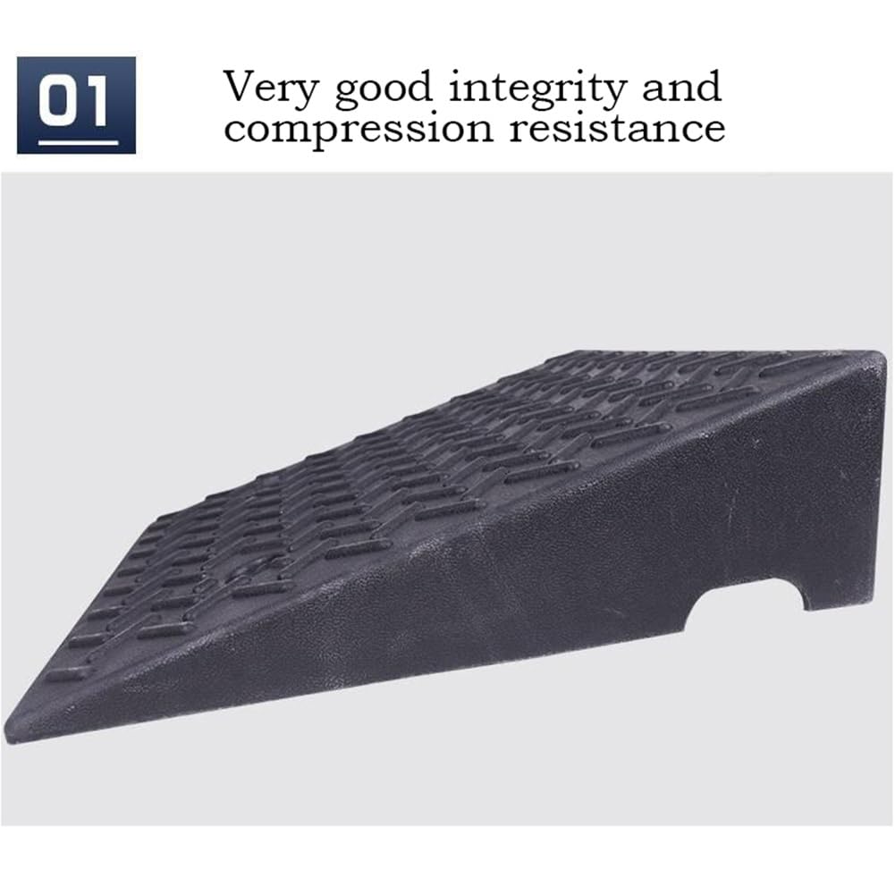 Nilight Rubber Curb Ramps, 7" Rise Height Heavy Duty Rubber Threshold - View #7