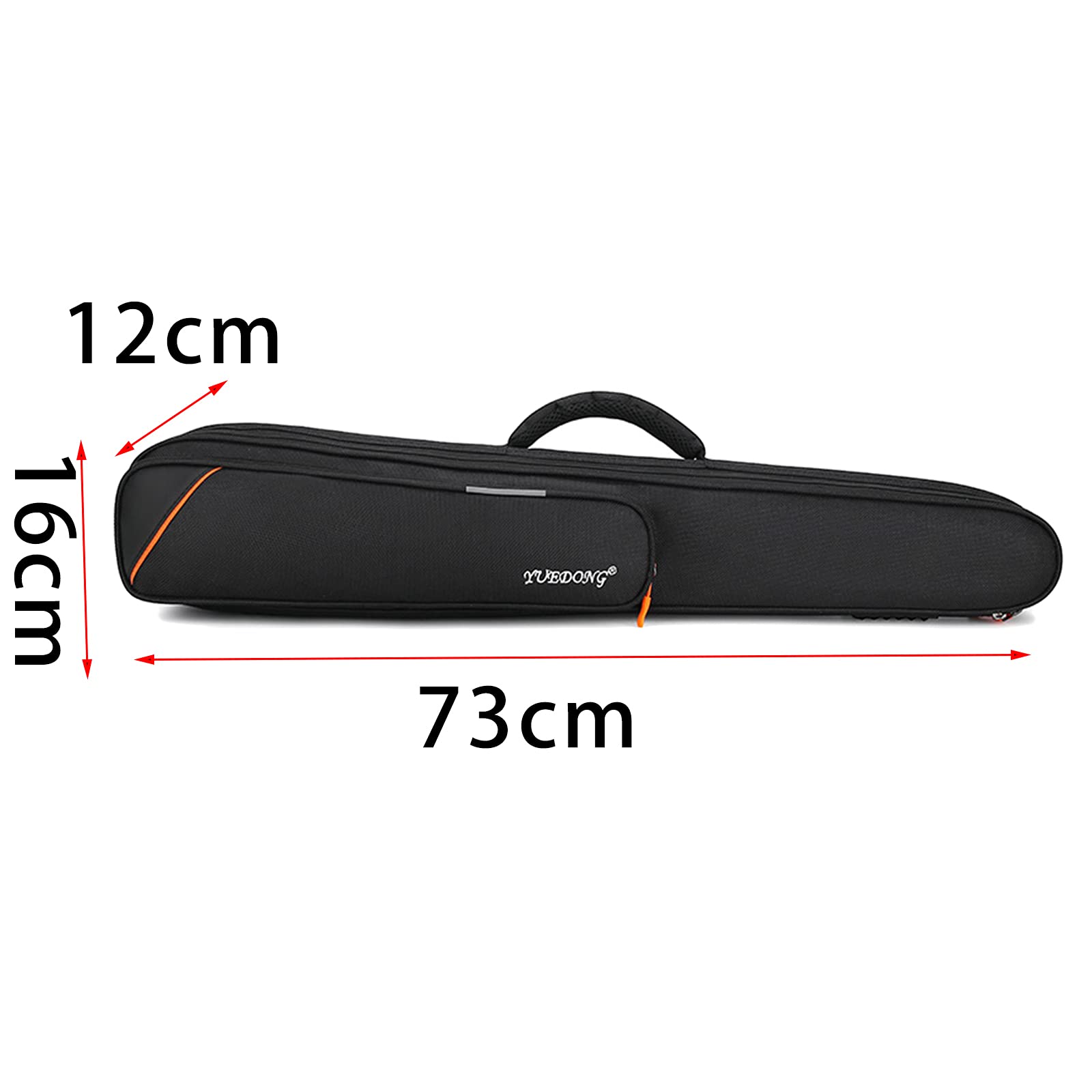 SM SunniMix Étui pour clarinette pour saxophone avec poignée en tissu Oxford imperméable avec poche extérieure pour flûte, sac de rangement pour clarinette