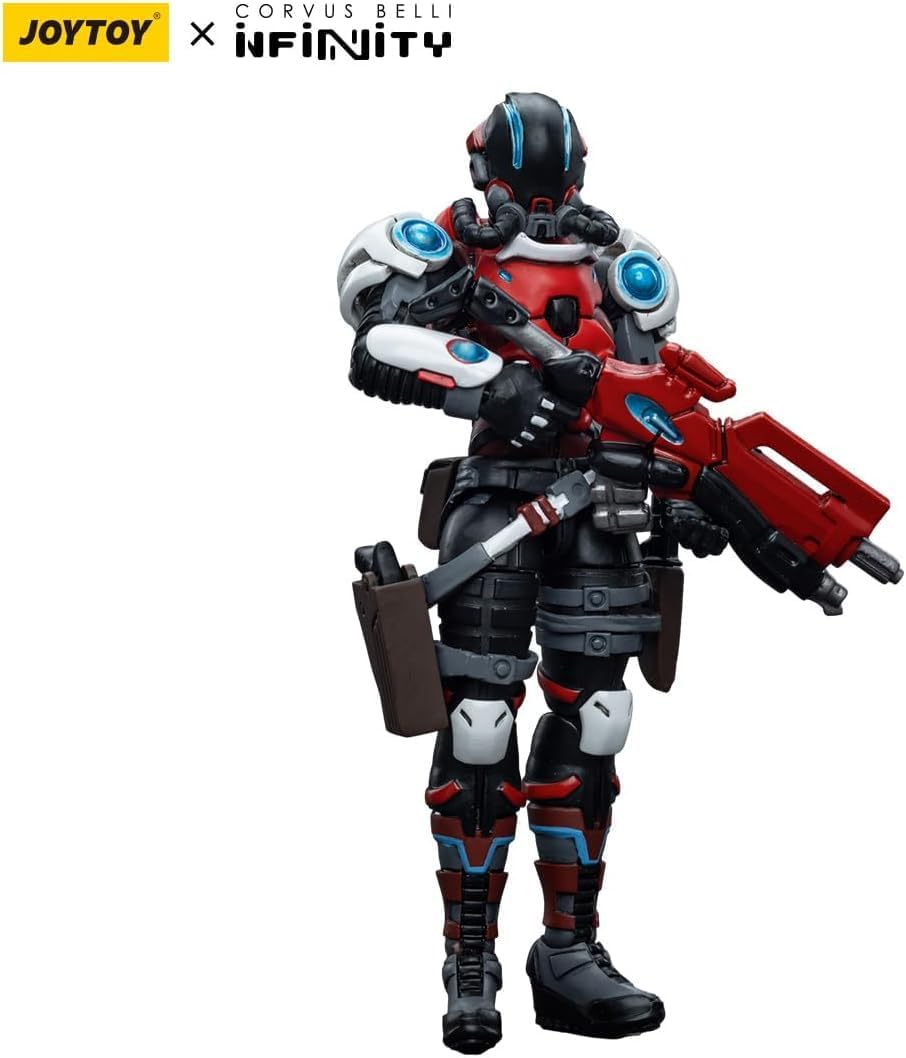 JOYTOY Action Figures Infinity Nomads Wildcats Polyvalent Tactical Unit 1/18 Movable Model Collectible Figurine (#2 Woman)