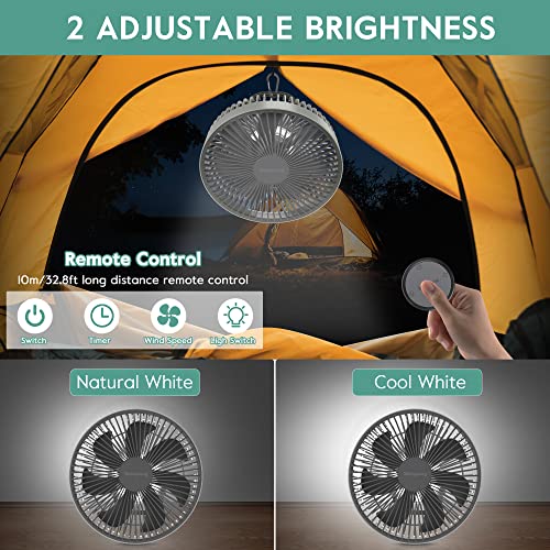 Samyoung-10-Camping-Fan-for-Tent-Battery-Operated-Fan-with-Remote-Control-2-LED-Lights-and-5-Wind-Speeds-Rechargeable-Fan-Portable-10000mAh-Battery-Powered-Fan-for-Indoor-and-Outdoor