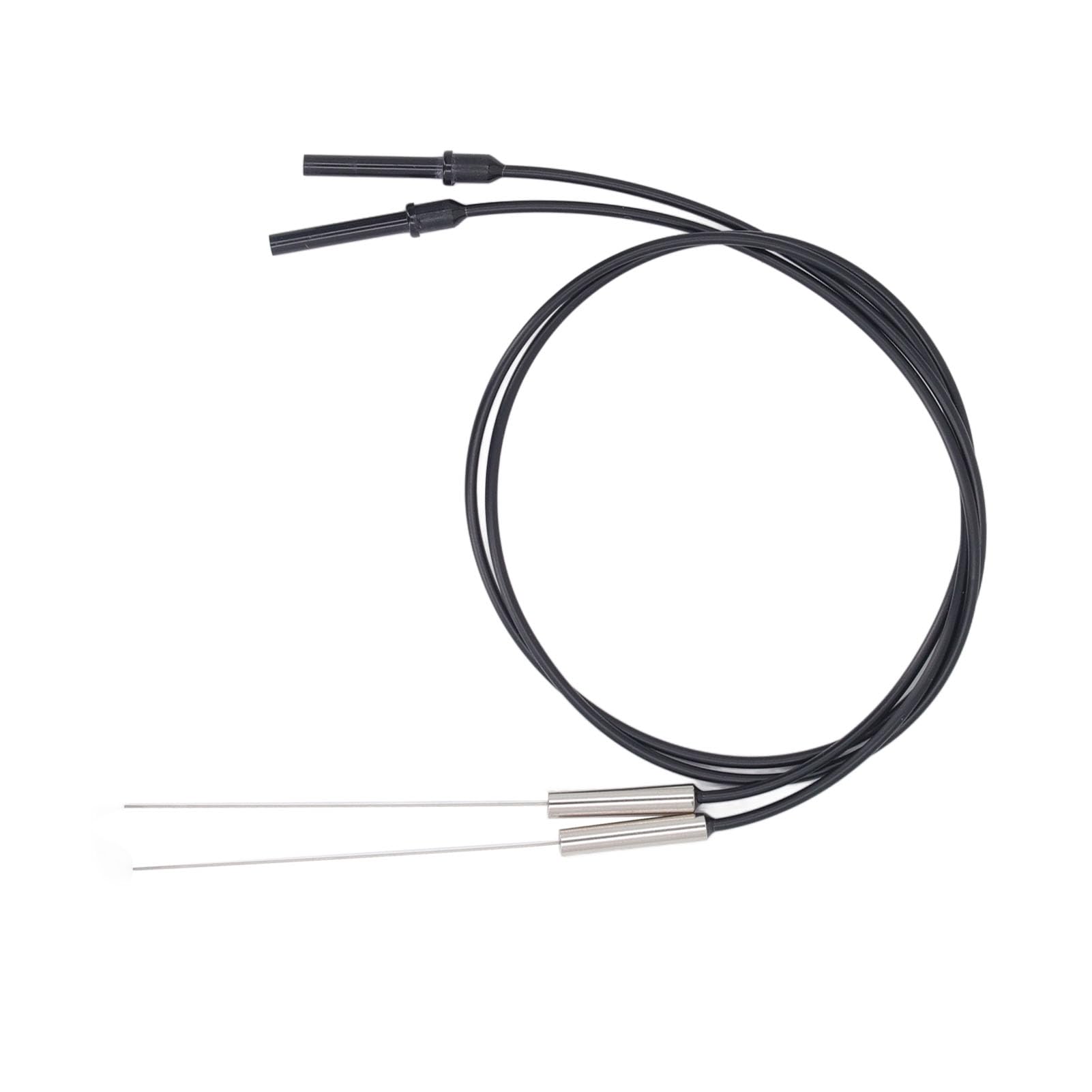 Câble de capteur à fibre optique transmissif avec distance de détection de 0 à 370 mm, rayon de courbure minimum de R10 mm et diamètre d'objet minimum de 0,05 mm, construction en