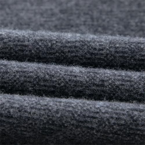 Men’S Classic Wool V-Neck Sweater Vest Thick Button Down Sleeveless Cardigan with Pockets 6