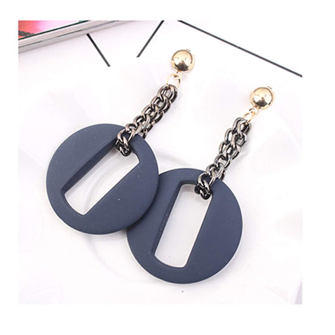 Matte Finish Soft Resin Dangle Earring for Android