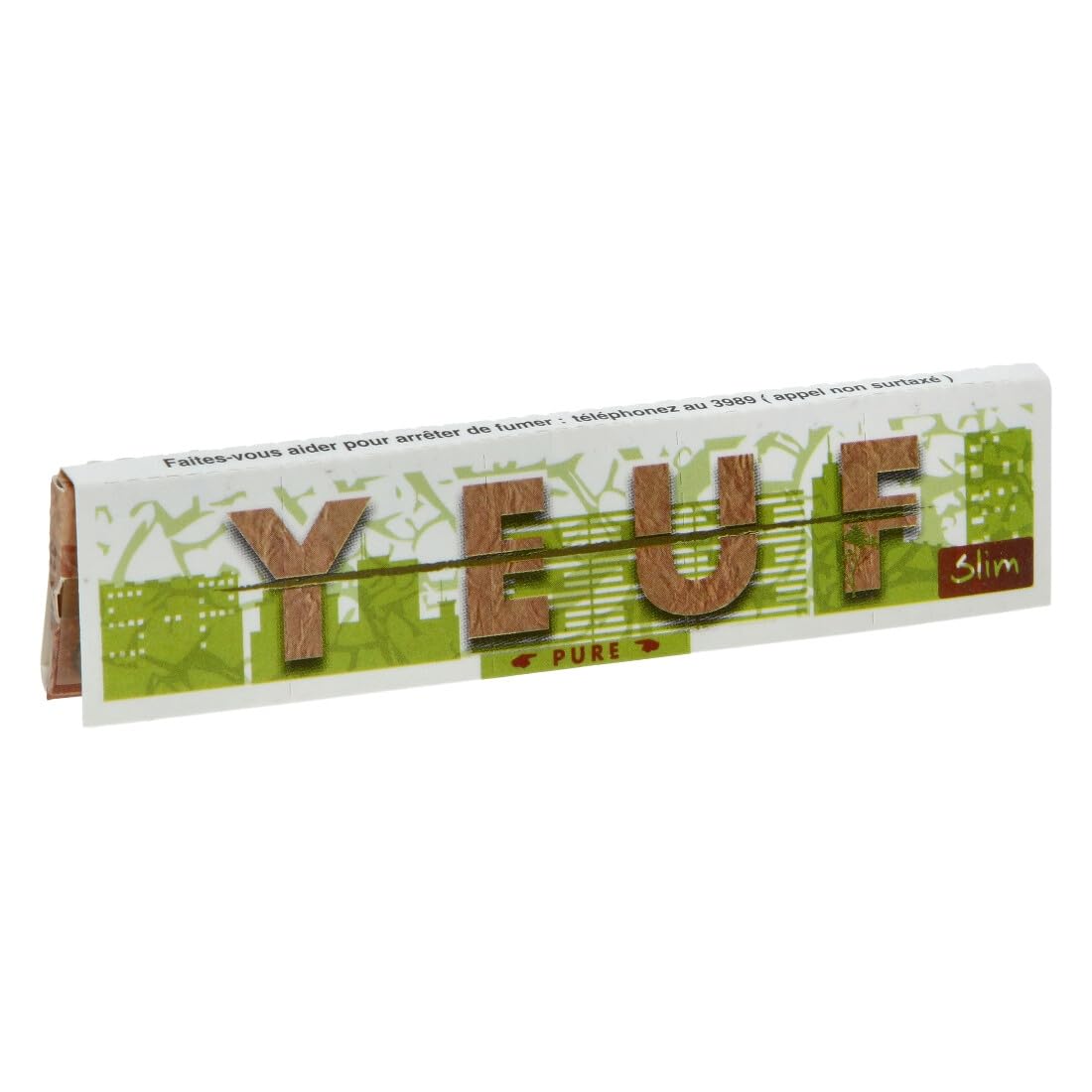 FEUILLES A ROULER SLIM YEUF PURE - BOITE DE 50 PAQUETS