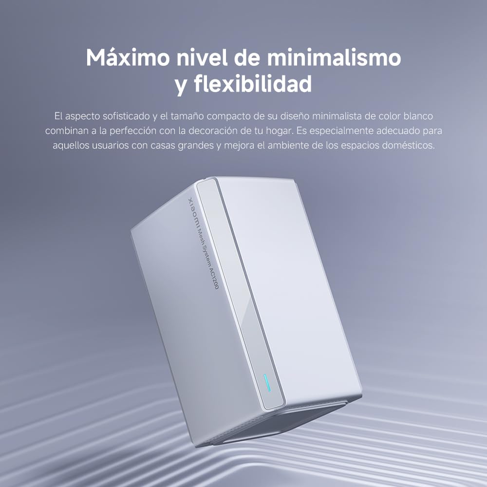 Router WiFi5 AC1200 - Puerto Gigabit, Función Mesh, Compatibilidad Universal y Conexión Estable