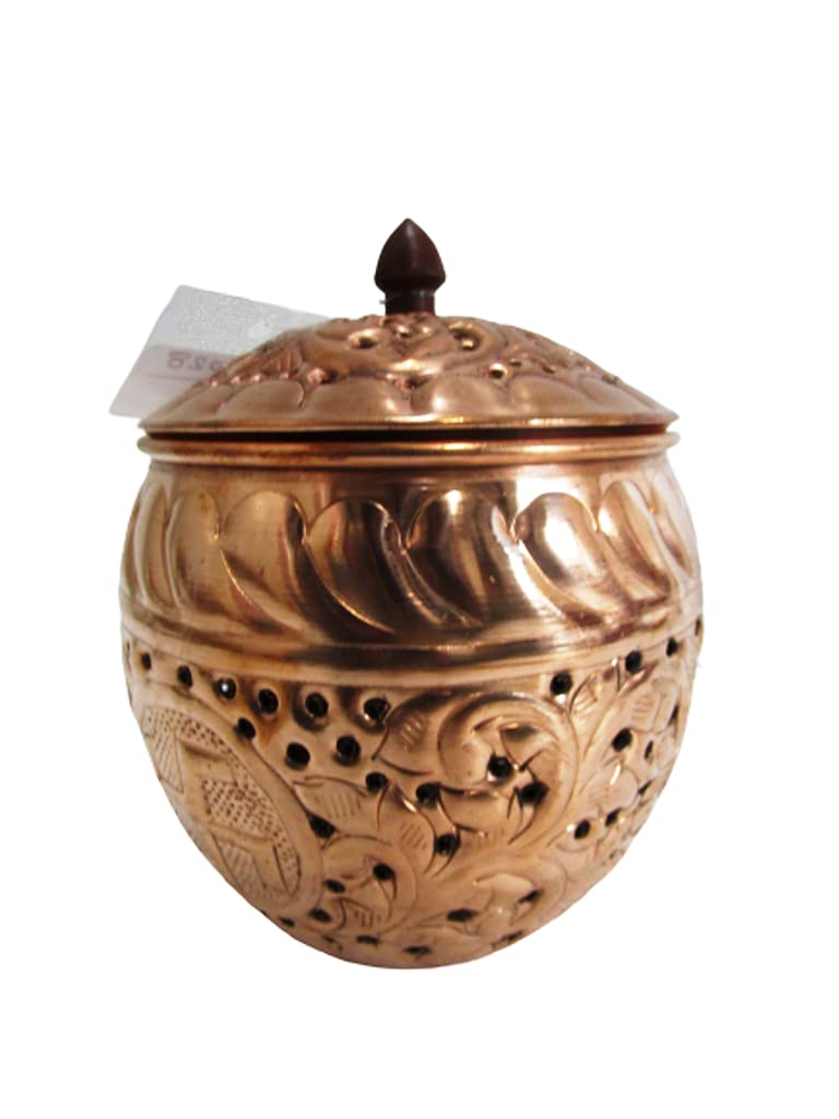 Buy Brass Blessing 100 Copper Hindu Goddess Garbo Diya Pot