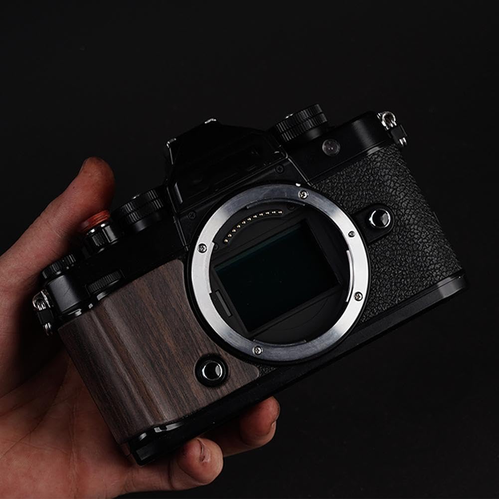 Amazon | Shnmersy For Nikon ZF カメラ 用 木製ハンドグリップ カメラ
