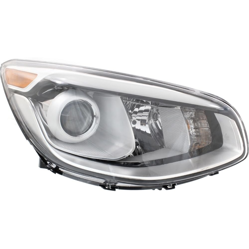Amazon.com: GURUNXIV Headlight Halogen Passenger Side Clear Lens W