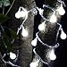Produktbild Deep lovly Weihnachten Dekoration 1,2 m LED Ball Dekorative Lichterkette Lena Weihnachtsdeko Miniatur Glasfaserlichtern Weihnachtsdekoration Beleuchtung
