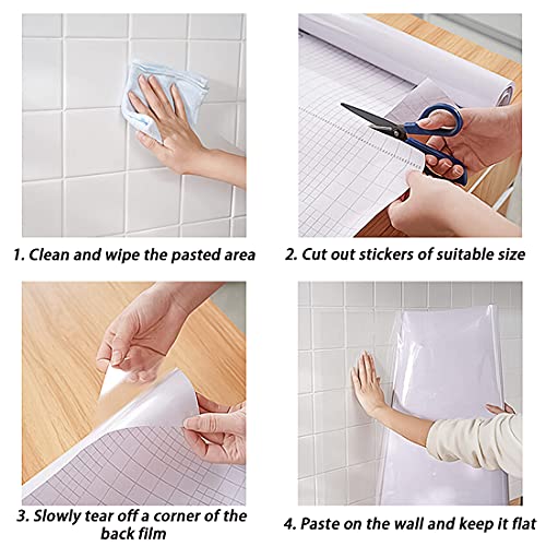 YXHZVON Trasparente Pellicola per Mobili, 60 *