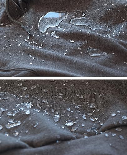 Image of VATRENUS FR Hoodies for Men Pullover 10.5oz Cotton Fleece Flame Resistant Jacket Fire Retardant Welding Sweatshirt