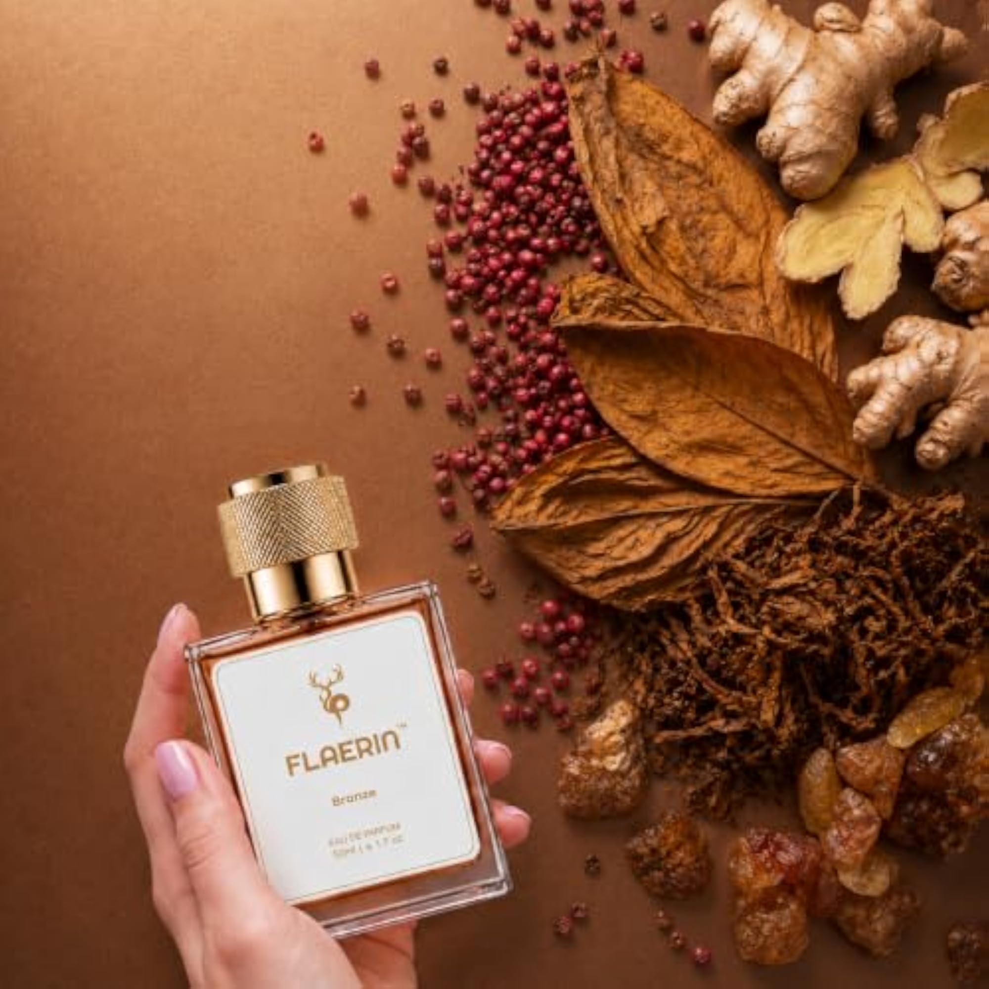 Bronze Eau de Parfum, 50ml, Long Lasting Fragrance