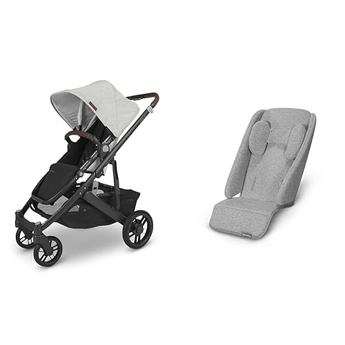 Cruz V2 Cochecito - Alice (rosa polvorientoplatacuero sillín de silla)