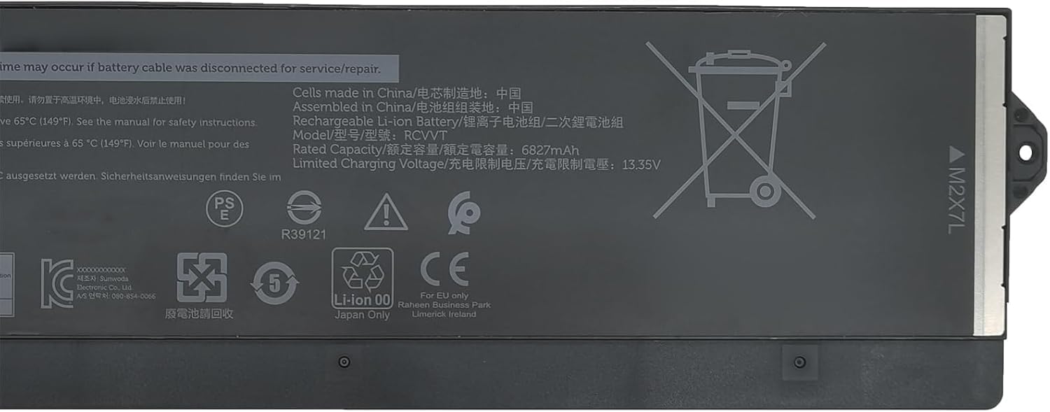 RCVVT X26RT NWDC0 Laptop-Akku