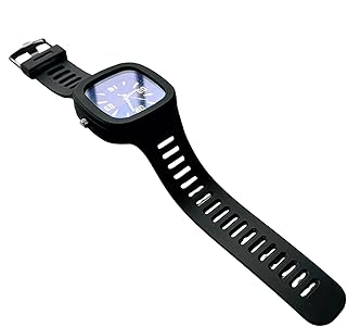 子供用スクエアウォッチ、防水学生腕時計| 誕生日や子供の日、イースターのアウトドアスポーツ用万能ストラップウォッチ, ブラック///ホワイト, Refer to description, ユニ。