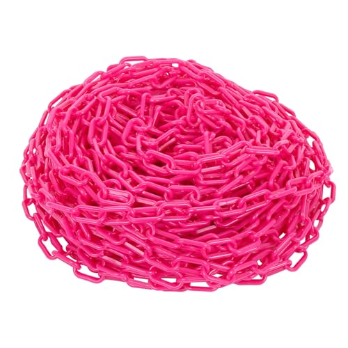 Szkoo 15PCL Rosa Kunststoff Absperrkette 61m