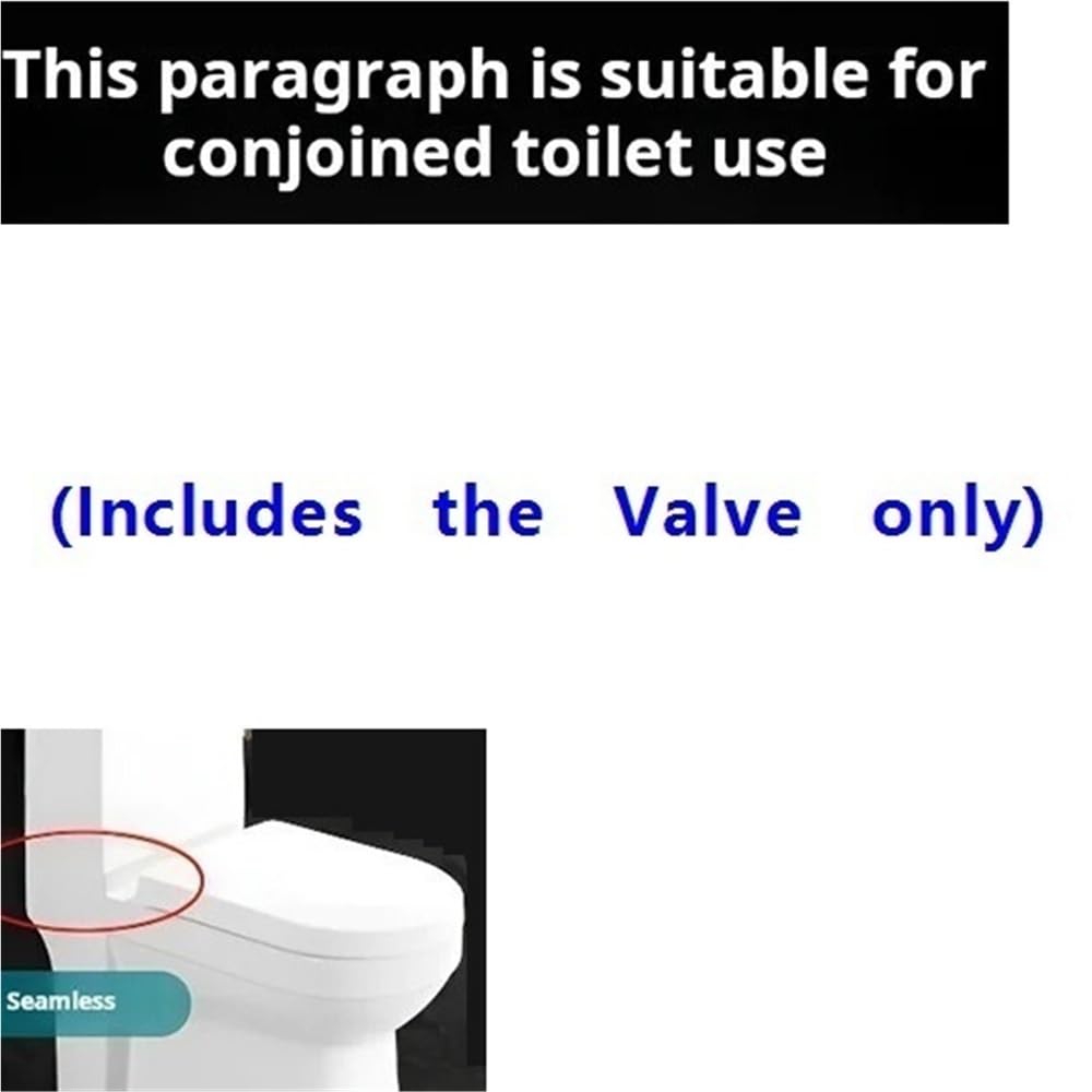 1 Juego de accesorios de reparación de tanque de agua de válvula de llenado de doble descarga, válvula de cisterna de drenaje de inodoro de durabilidad(24cm)