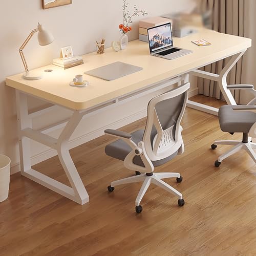 Escritorio para juegos de 180 x 60 cm, capacidad de carga de 150 kg, 2,5 cm de grosor, estación de trabajo moderna para jugadores en casa, oficina y estudio, diseño ergonómico, elegante y