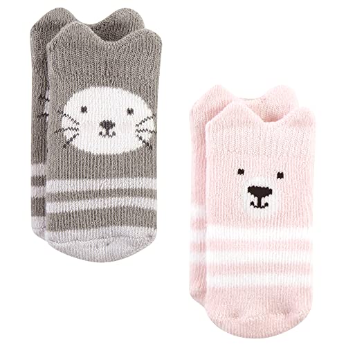 Image of Hudson Baby Baby 8-pack Cotton Rich Newborn and Terry Socks