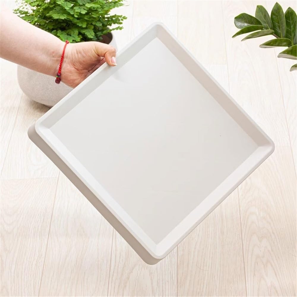 Versatile Sottovaso for Piante Scorrevole con Ruote(Grijs)