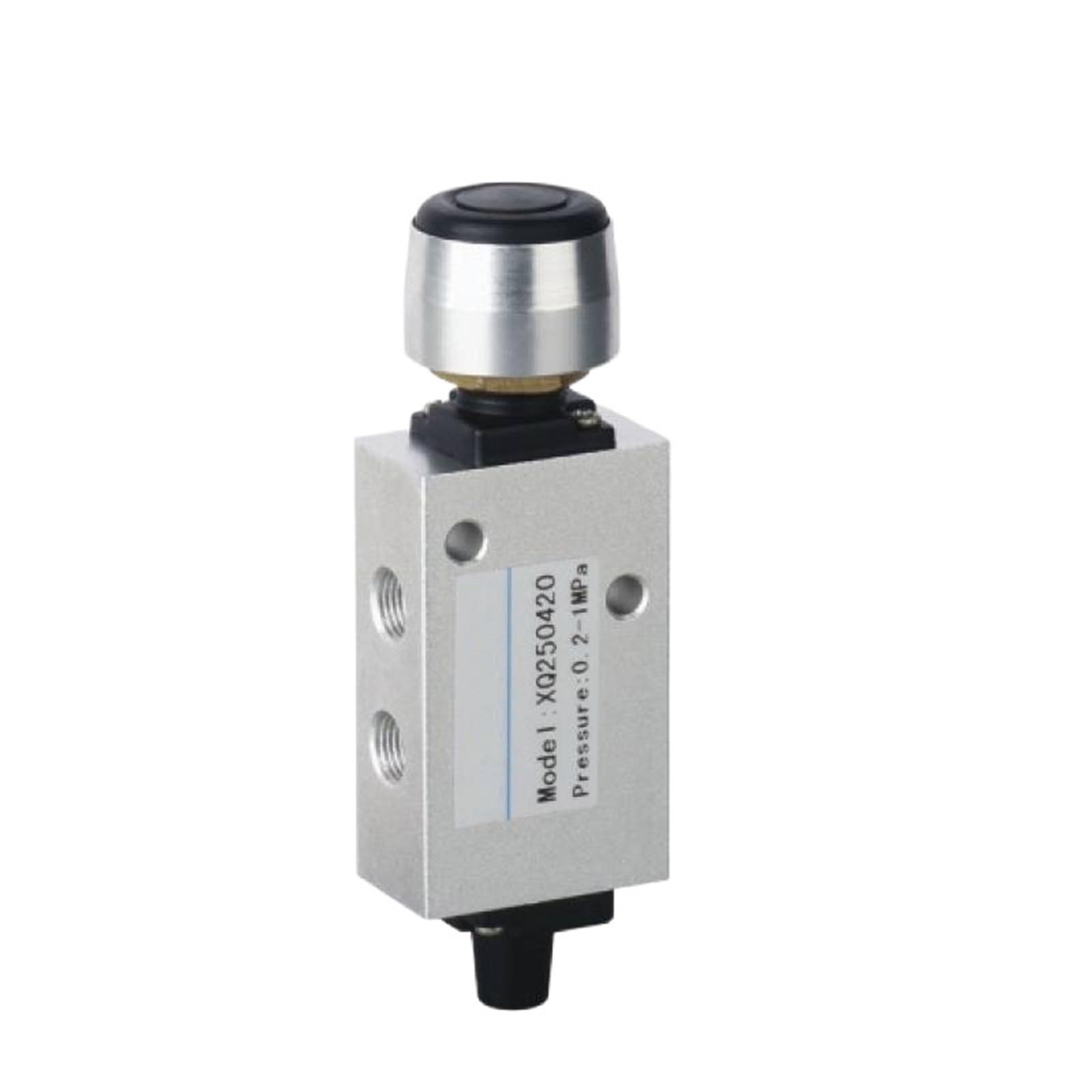 Distributeur pneumatique XQ 1/8 1/4 3/8 1/2 M5 en aluminium, vanne d'échappement, vanne manuelle pneumatique(XQ250420 06 G1-8,5PCS)