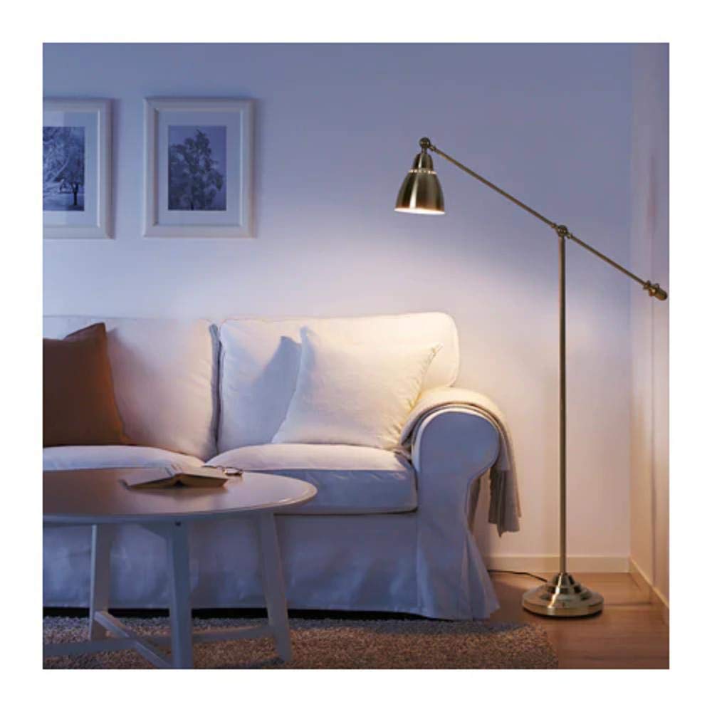 IKEA BAROMETER ゴールド フロアスタンド 3/23以降発送 Ikea BAROMETER Floor/reading lamp, brass-colour: Buy Online at