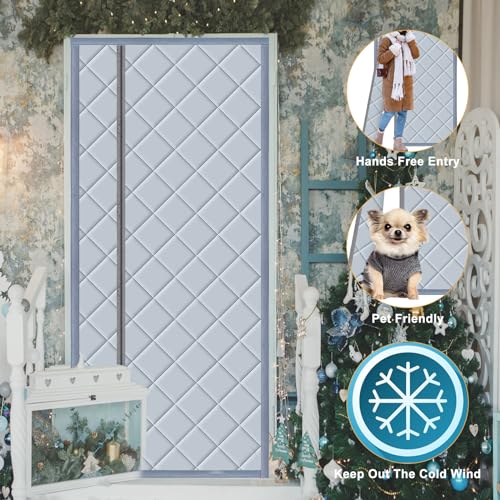 Homealexa Tenda per Porta Isolamento Termico