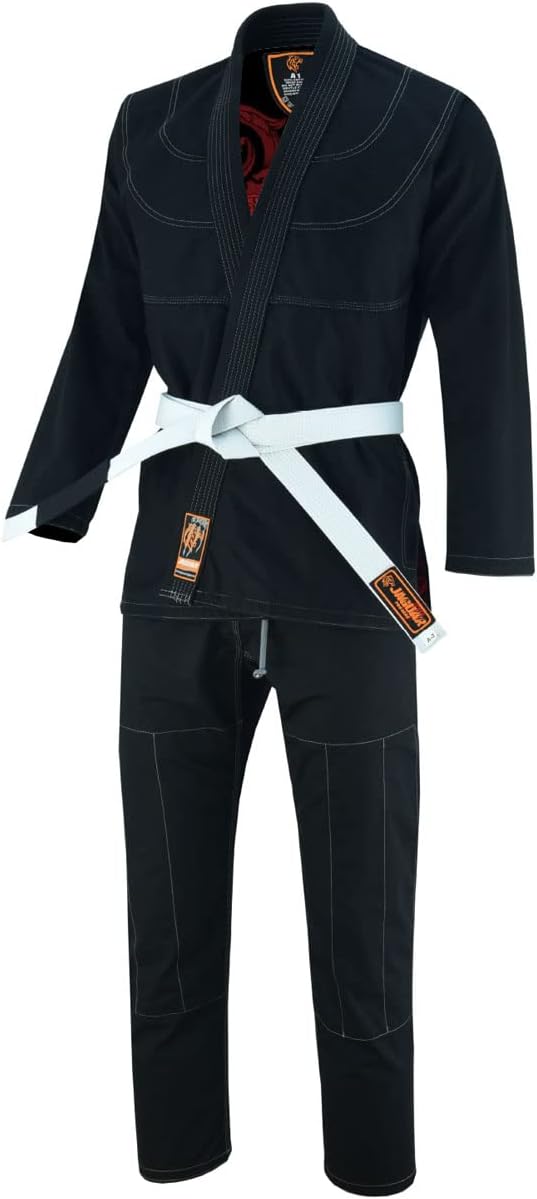 Jaguar Pro Gear – Screaming Skulls Inner Sublimated - Pro Brazilian Jiu Jitsu BJJ Kimono Gi Uniform Unisex - Belt Included