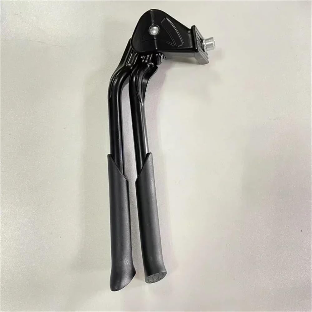 Caballete Rueda Soporte Doble Para Bicicleta Plegable De 20-28 Pulgadas, Pata Cabra Aluminio, Lateral Central Ajustable, Modelo 2023