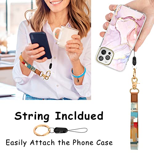 Image of Wrist Lanyard Key Chain, Cute Wristlet Strap Keychain Holder for Women Men Car Keys ID Badges Card Wallet Phone Camera