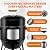 Realcook BBQ Charcoal Smoker Grill: Heavy Duty 17 Inch Vertical