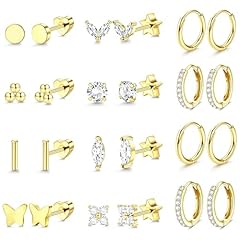14K Gold Plated - CZ